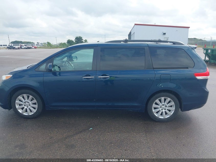 2011 Toyota Sienna Limited VIN: 5TDDK3DC2BS029470 Lot: 43259492