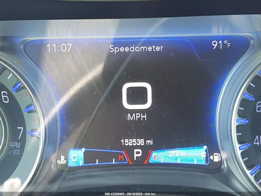 2015 Chrysler 300C VIN: 2C3CCAEG9FH837760 Lot: 43259493