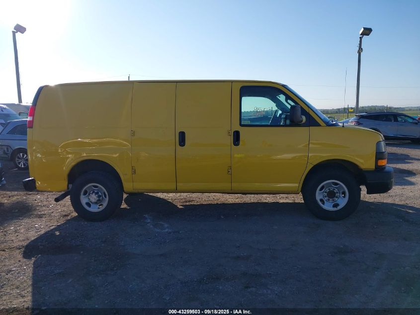 2018 Chevrolet Express 2500 Work Van VIN: 1GCWGAFG3J1321963 Lot: 43259503