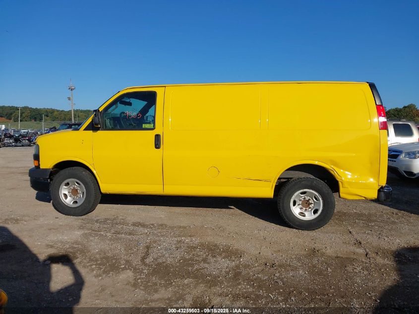 2018 Chevrolet Express 2500 Work Van VIN: 1GCWGAFG3J1321963 Lot: 43259503