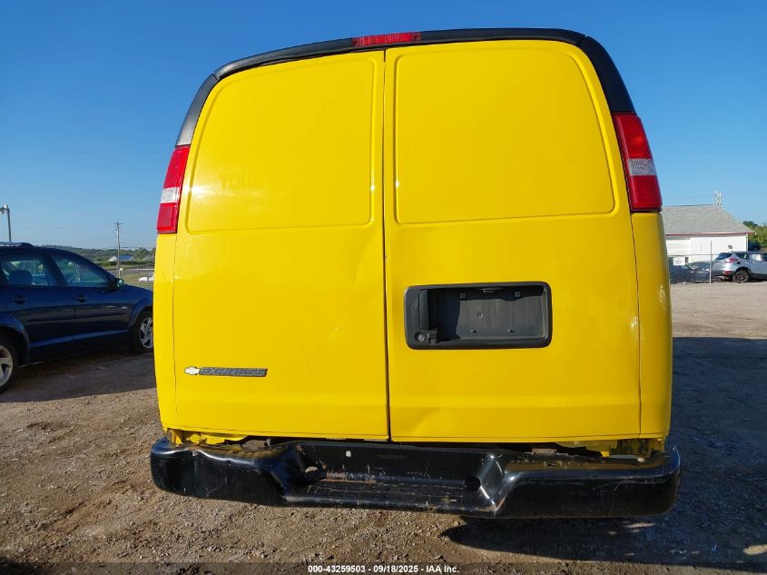 2018 Chevrolet Express 2500 Work Van VIN: 1GCWGAFG3J1321963 Lot: 43259503