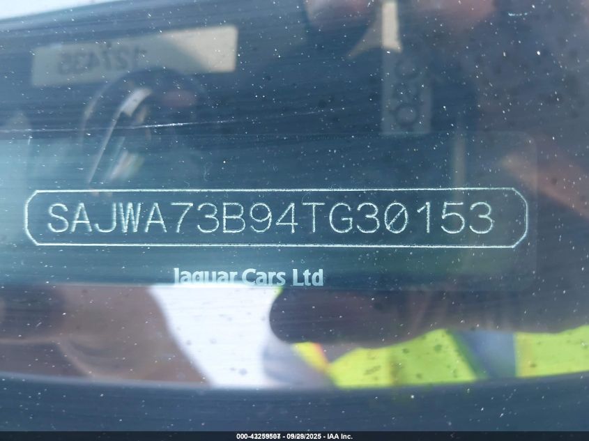 2004 Jaguar Xj Xjr VIN: SAJWA73B94TG30153 Lot: 43259507
