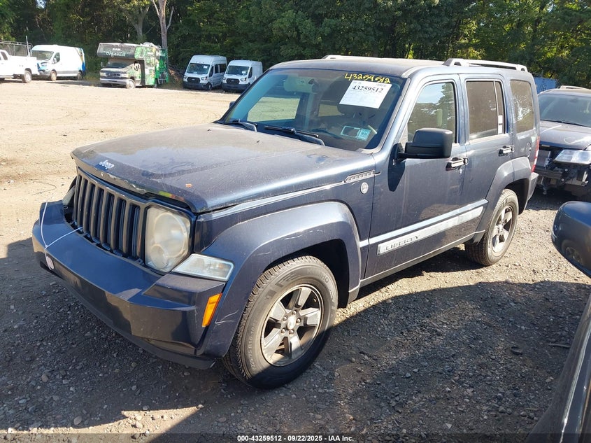 1J8GN28K88W109048 2008 JEEP LIBERTY (NORTH AMERICA) photo no. 2