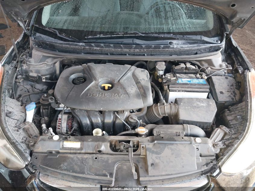 2011 Hyundai Elantra Gls VIN: 5NPDH4AE4BH035545 Lot: 43259521