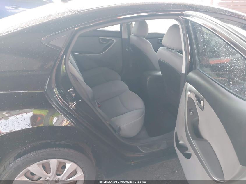 2011 Hyundai Elantra Gls VIN: 5NPDH4AE4BH035545 Lot: 43259521