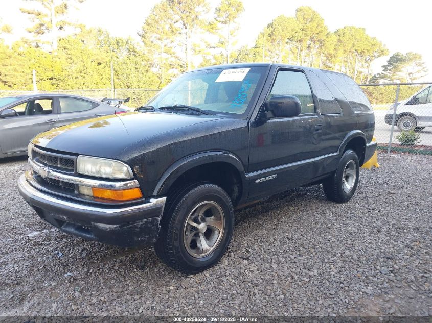 2001 Chevrolet Blazer Ls VIN: 1GNCS18W01K236473 Lot: 43259524