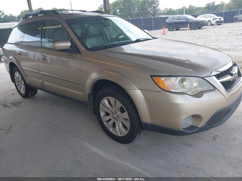 4S4BP66C897318036 2009 Subaru Outback 2.5I Limited auction photo 1