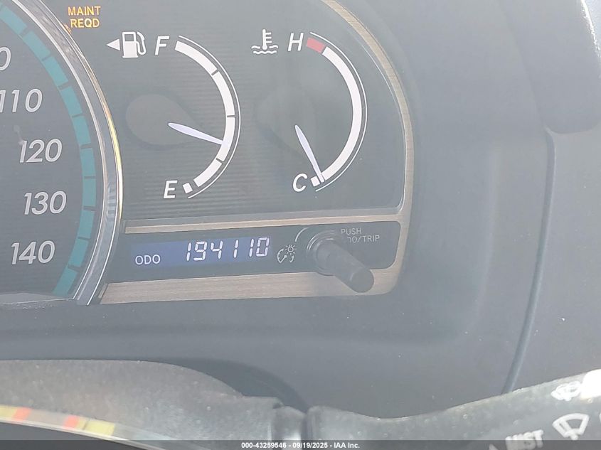 2013 Toyota Venza Le VIN: 4T3BA3BB1DU044242 Lot: 43259546