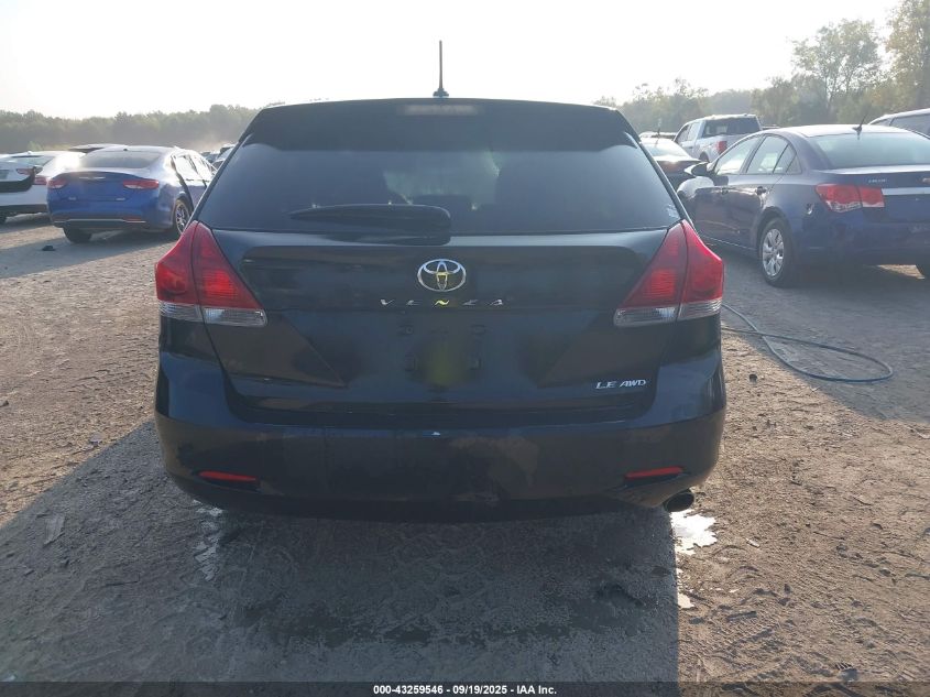 2013 Toyota Venza Le VIN: 4T3BA3BB1DU044242 Lot: 43259546