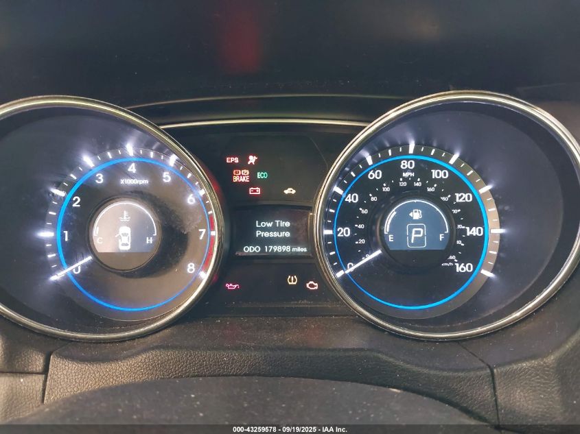 2012 Hyundai Sonata Se VIN: 5NPEC4AC1CH360656 Lot: 43259578