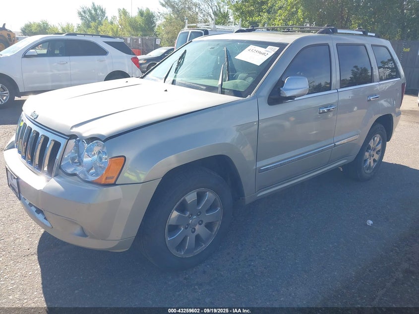 1J8HR68218C170596 2008 JEEP GRAND CHEROKEE photo no. 2