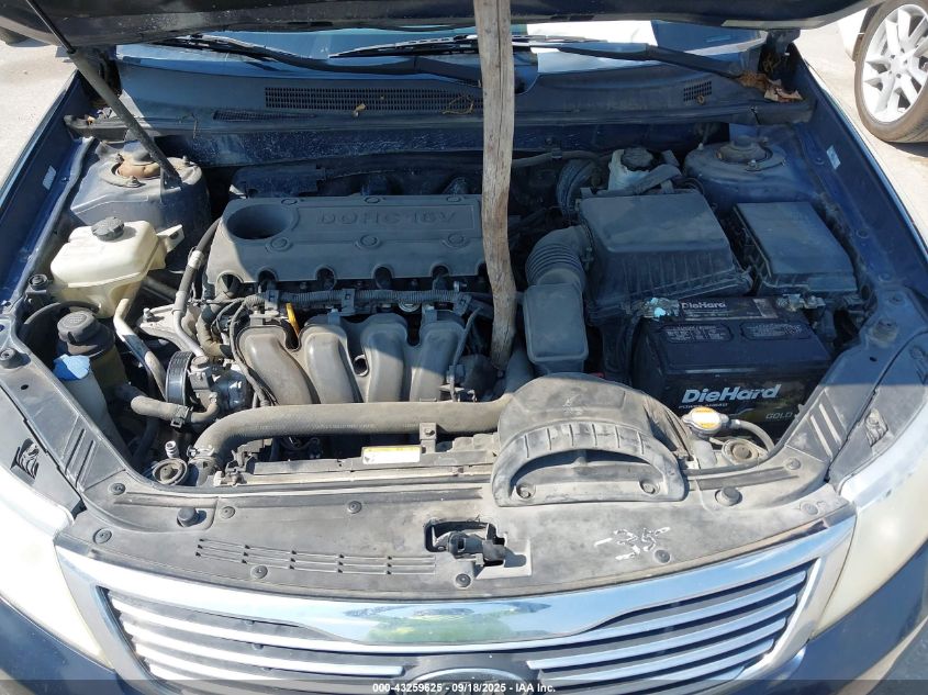 2009 Kia Optima Lx VIN: KNAGE228395324782 Lot: 43259625