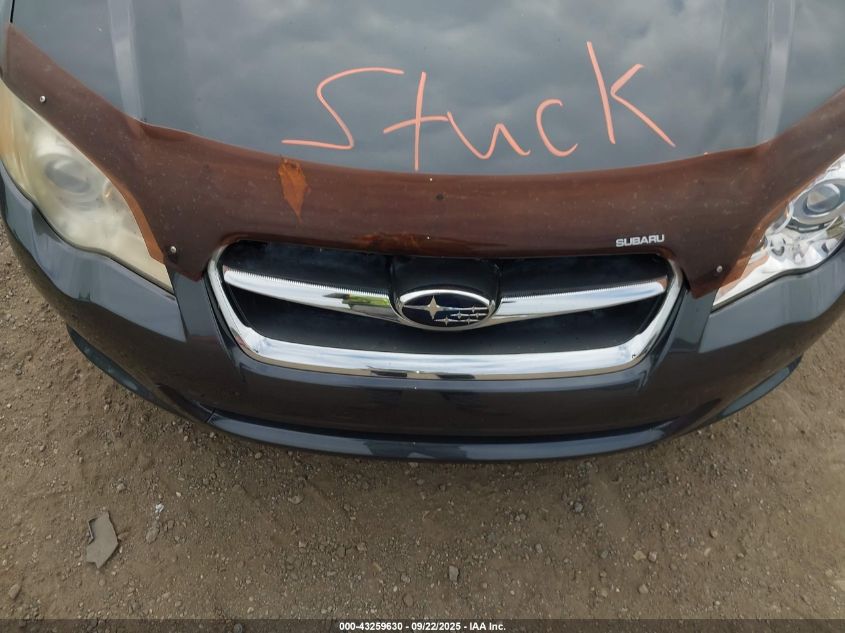 2009 Subaru Legacy 2.5I VIN: 4S3BL616497232661 Lot: 43259630