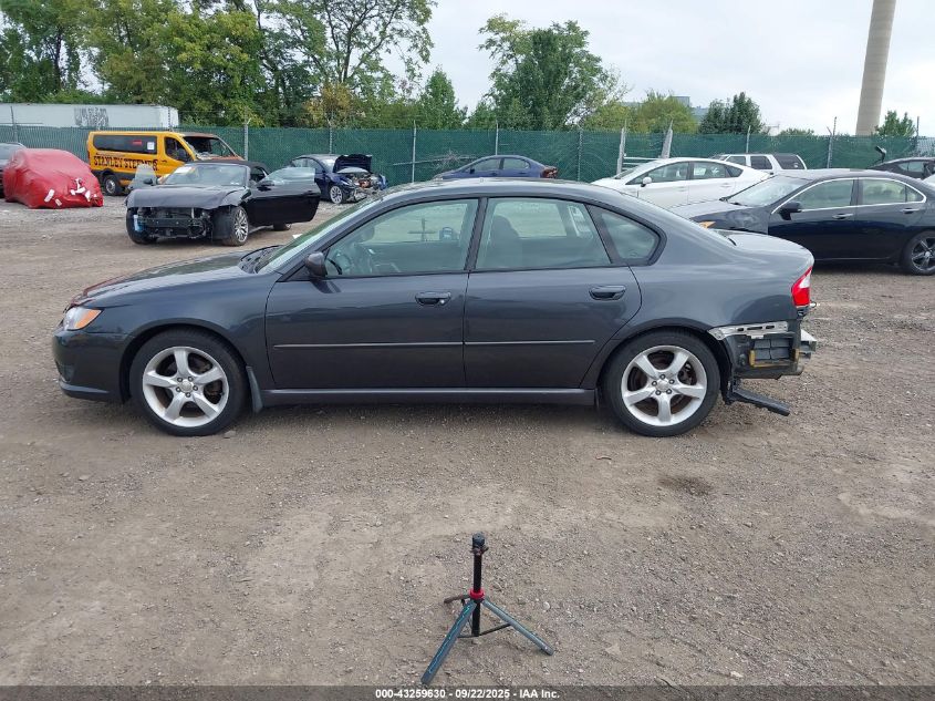 2009 Subaru Legacy 2.5I VIN: 4S3BL616497232661 Lot: 43259630