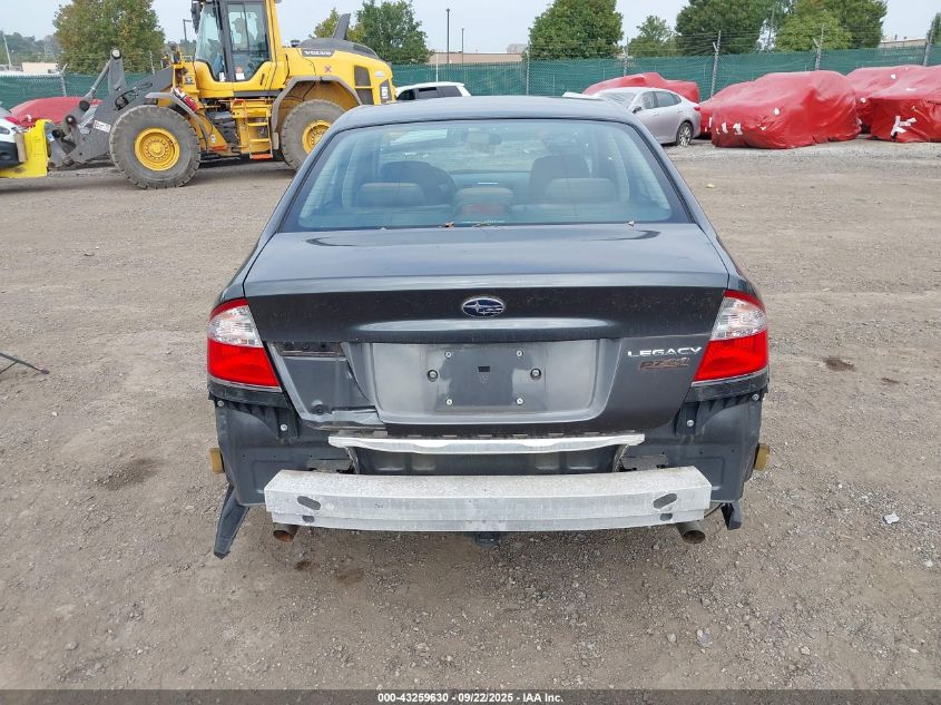 2009 Subaru Legacy 2.5I VIN: 4S3BL616497232661 Lot: 43259630