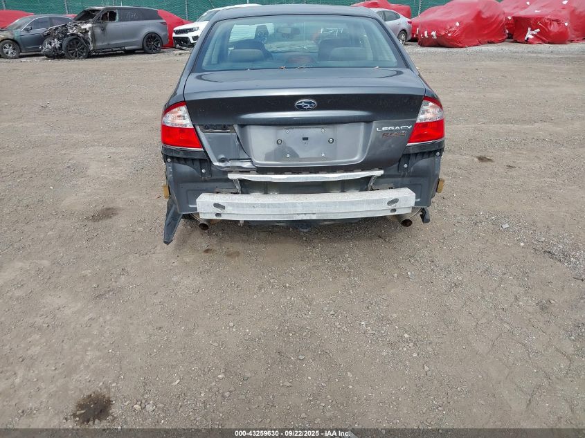2009 Subaru Legacy 2.5I VIN: 4S3BL616497232661 Lot: 43259630