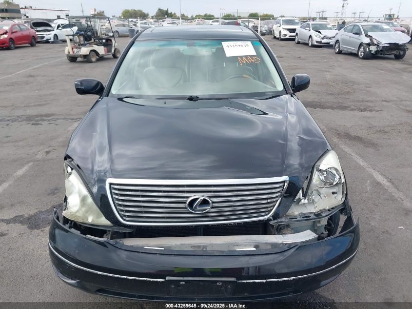 2001 Lexus Ls 430 VIN: JTHBN30F910041212 Lot: 43259645