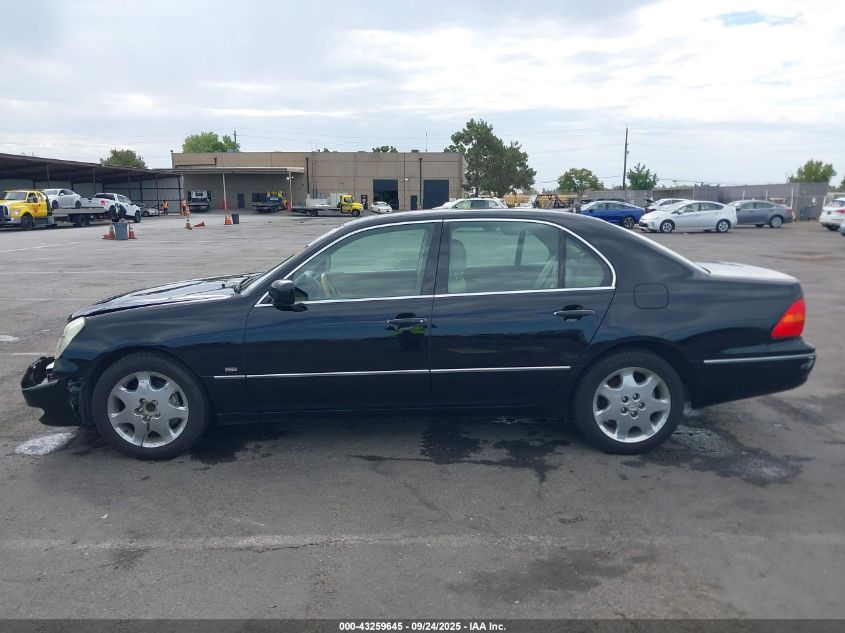 2001 Lexus Ls 430 VIN: JTHBN30F910041212 Lot: 43259645