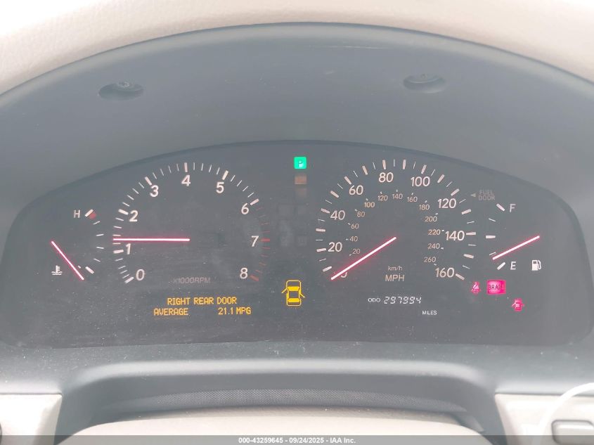 2001 Lexus Ls 430 VIN: JTHBN30F910041212 Lot: 43259645