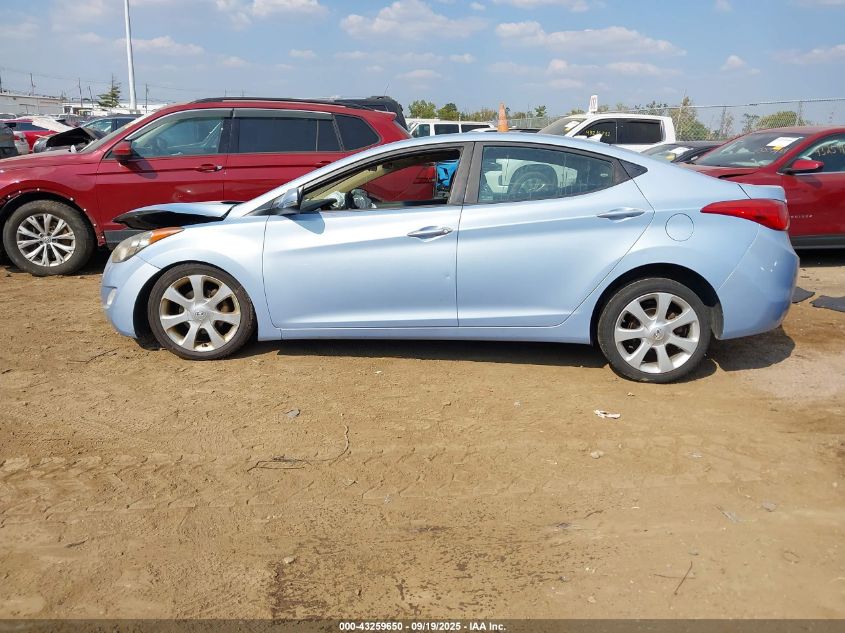 2012 Hyundai Elantra Limited (Ulsan Plant) VIN: KMHDH4AE7CU314040 Lot: 43259650