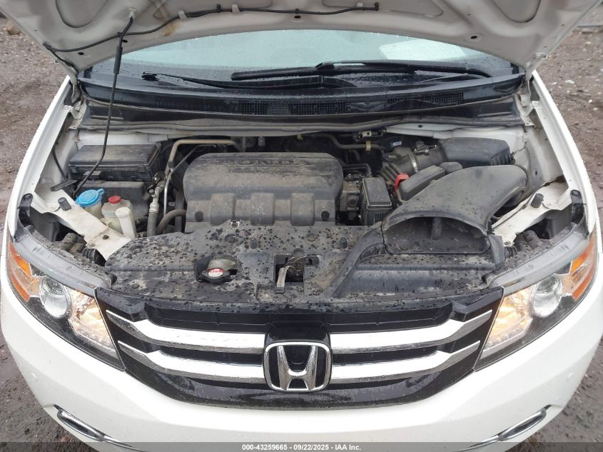 2015 Honda Odyssey Touring/Touring Elite VIN: 5FNRL5H96FB001601 Lot: 43259665