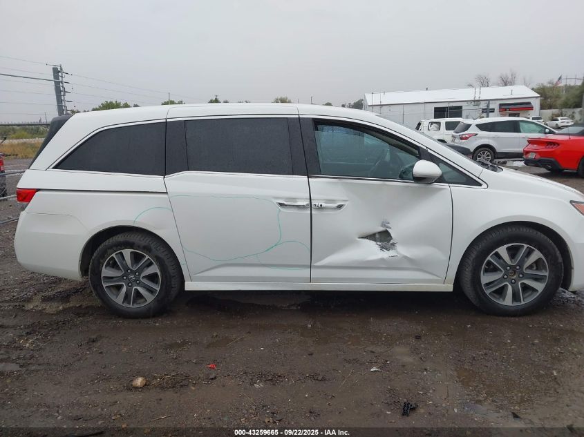 2015 Honda Odyssey Touring/Touring Elite VIN: 5FNRL5H96FB001601 Lot: 43259665