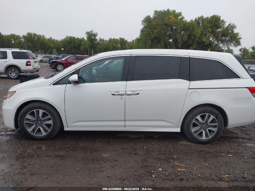 2015 Honda Odyssey Touring/Touring Elite VIN: 5FNRL5H96FB001601 Lot: 43259665