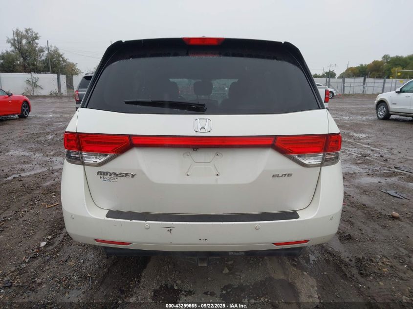 2015 Honda Odyssey Touring/Touring Elite VIN: 5FNRL5H96FB001601 Lot: 43259665