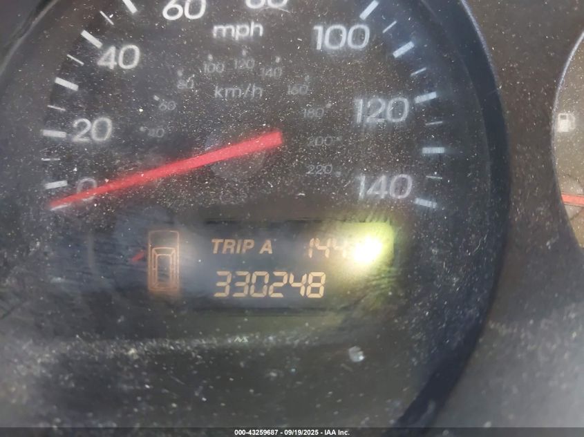 2002 Acura Mdx VIN: 2HNYD18232H507745 Lot: 43259687