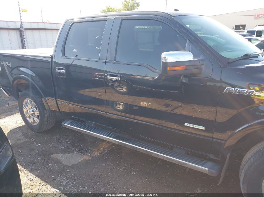 2012 Ford F-150 Lariat VIN: 1FTFW1ET6CFA72159 Lot: 43259706