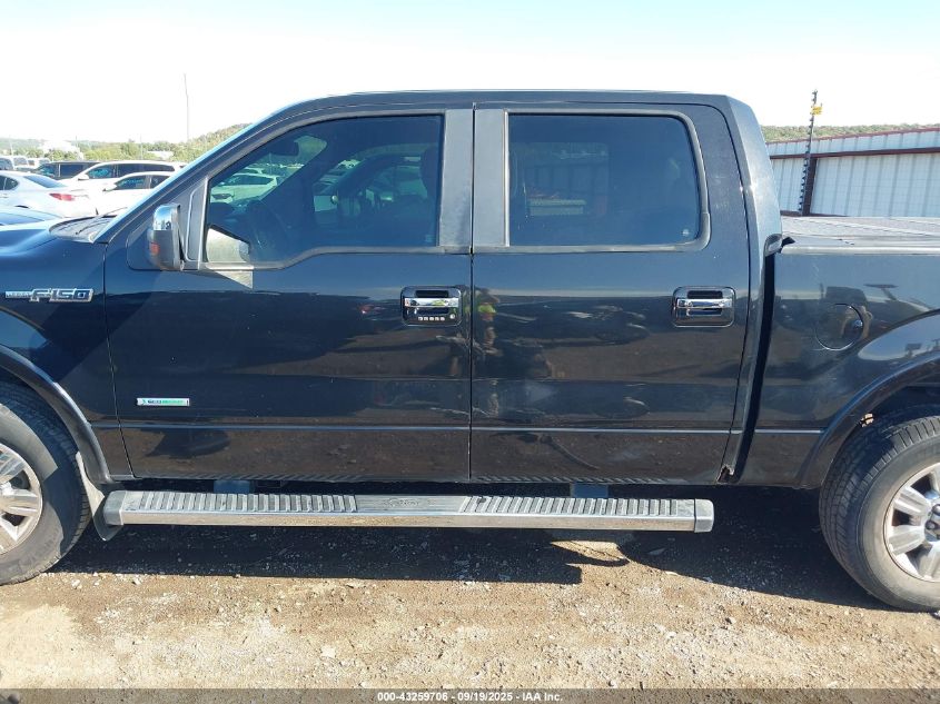 2012 Ford F-150 Lariat VIN: 1FTFW1ET6CFA72159 Lot: 43259706