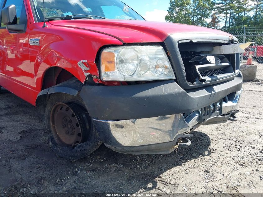 2005 Ford F-150 Stx/Xl/Xlt VIN: 1FTRX14W65FA23908 Lot: 43259726