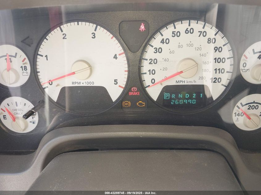 2006 Dodge Ram 2500 Slt VIN: 3D7KR29C46G146144 Lot: 43259745