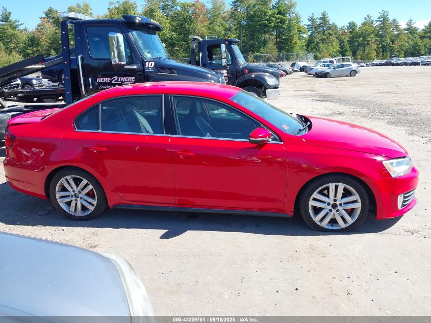 2012 Volkswagen Jetta Gli VIN: 3VW4A7AJ6CM061351 Lot: 43259751