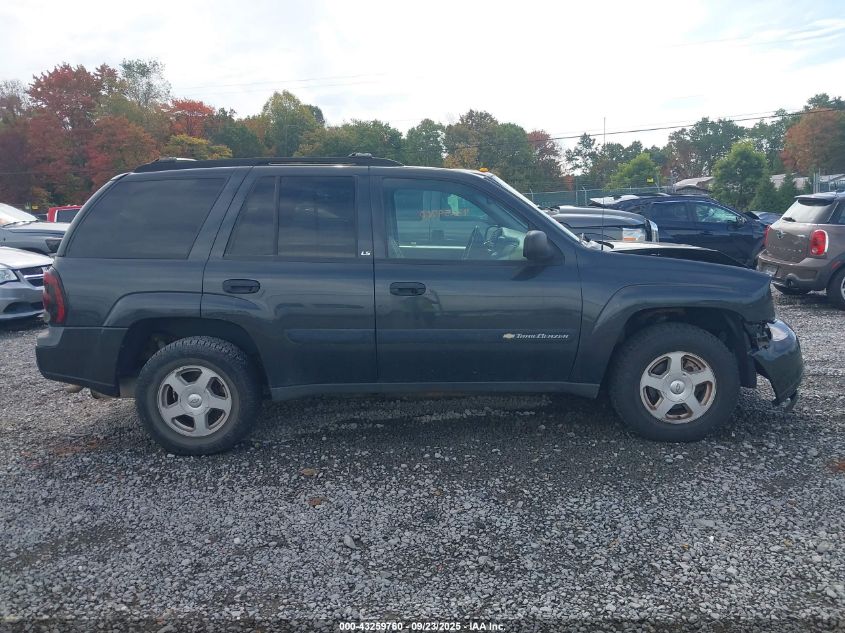 2003 Chevrolet Trailblazer Ls VIN: 1GNDT13S032215678 Lot: 43259760