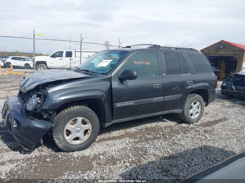 2003 Chevrolet Trailblazer Ls VIN: 1GNDT13S032215678 Lot: 43259760