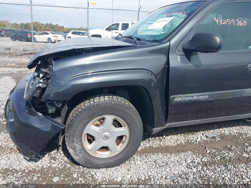 2003 Chevrolet Trailblazer Ls VIN: 1GNDT13S032215678 Lot: 43259760