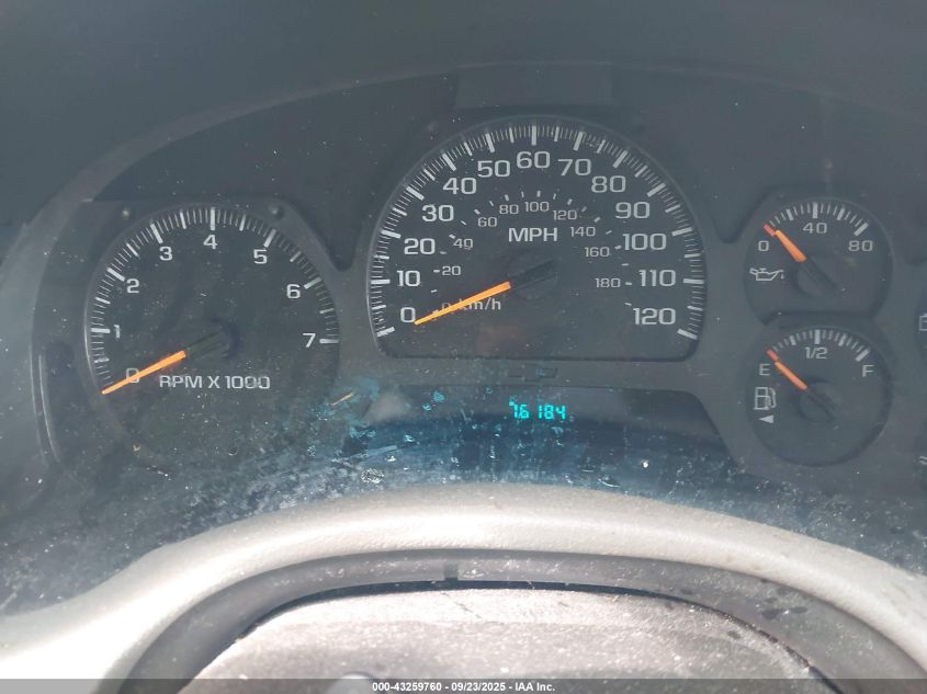 2003 Chevrolet Trailblazer Ls VIN: 1GNDT13S032215678 Lot: 43259760