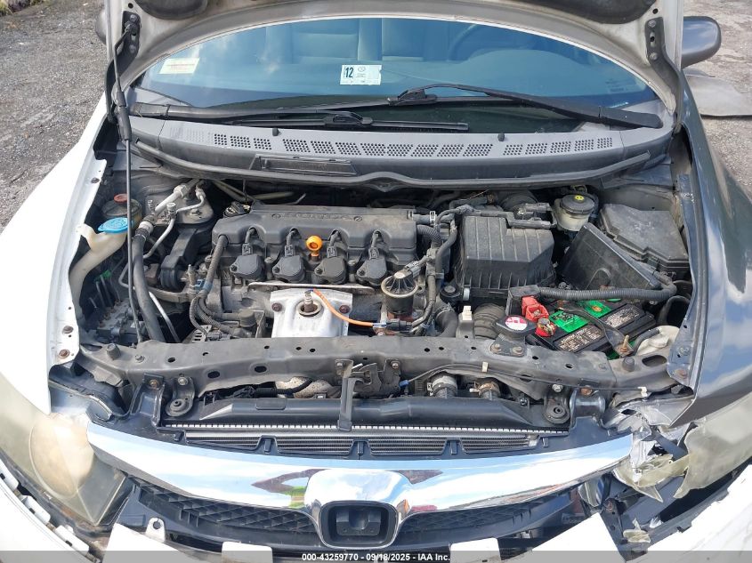 2009 Honda Civic Lx VIN: 2HGFA16579H522618 Lot: 43259770