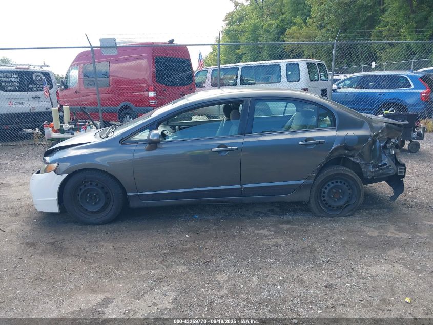 2009 Honda Civic Lx VIN: 2HGFA16579H522618 Lot: 43259770