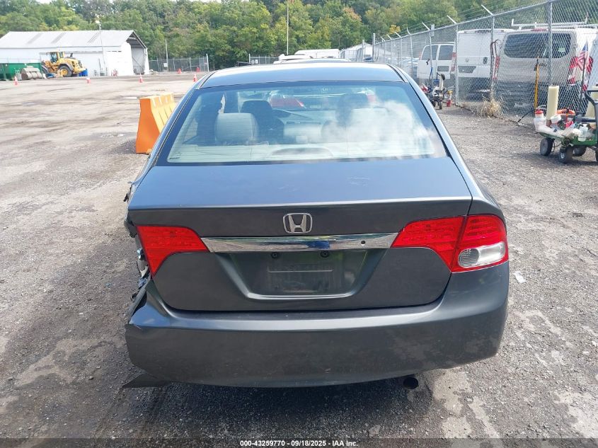 2009 Honda Civic Lx VIN: 2HGFA16579H522618 Lot: 43259770