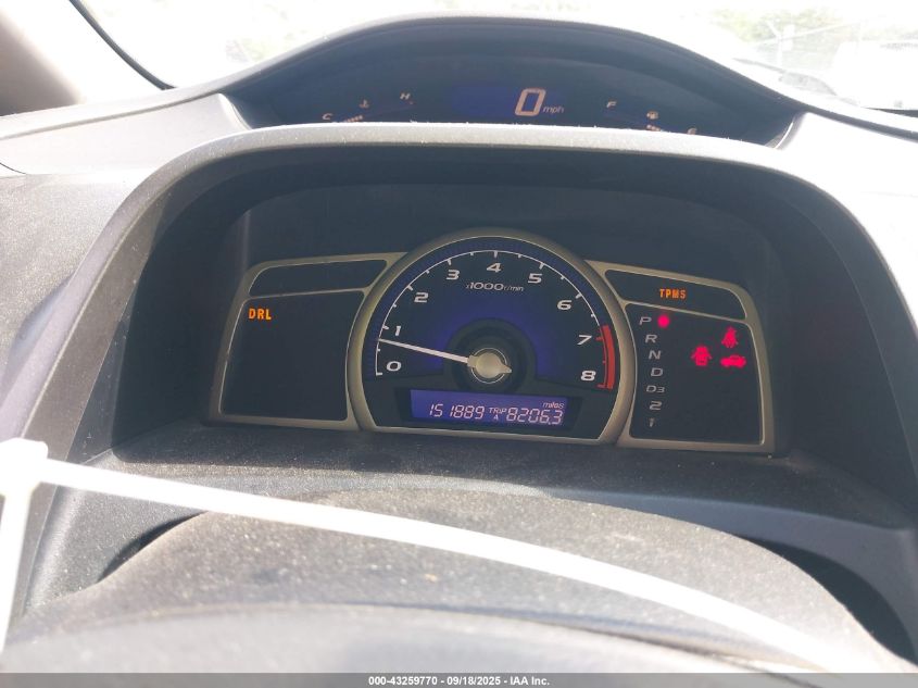 2009 Honda Civic Lx VIN: 2HGFA16579H522618 Lot: 43259770