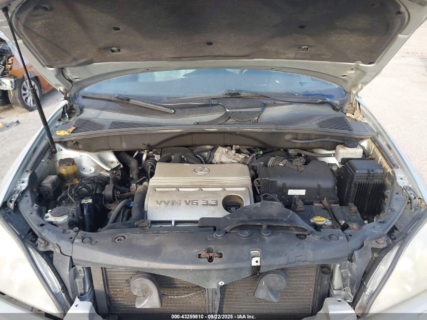 2006 Lexus Rx 330 VIN: 2T2HA31U16C089509 Lot: 43259810