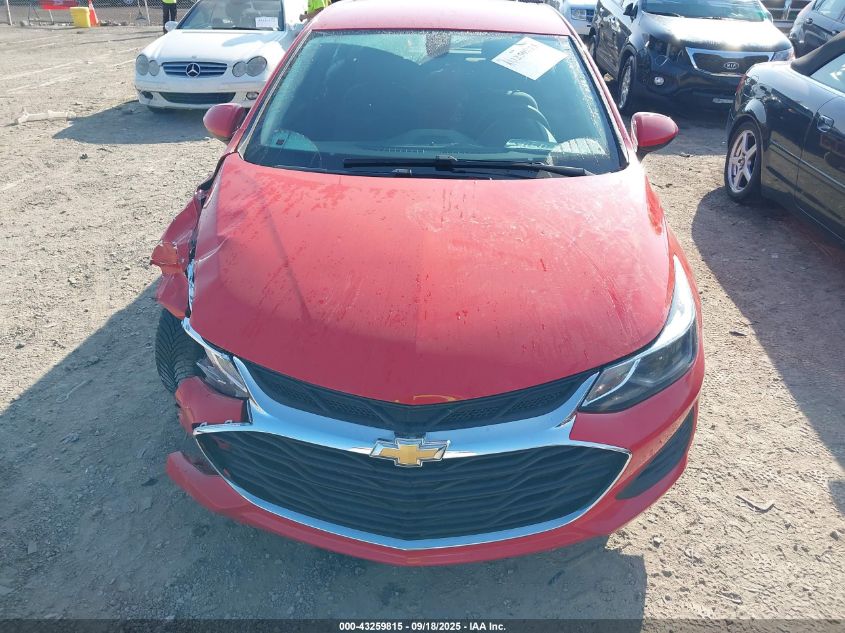 2019 Chevrolet Cruze Lt VIN: 3G1BE6SMXKS545849 Lot: 43259815