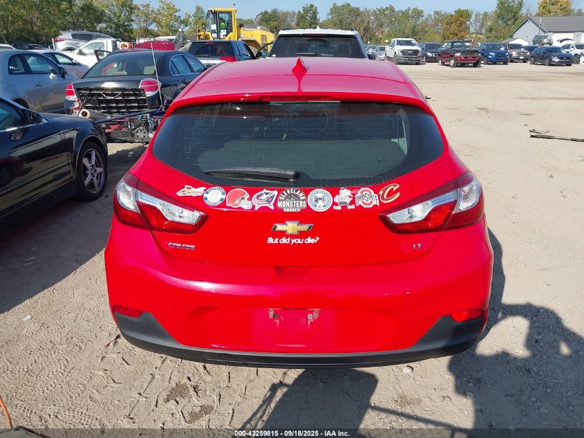 2019 Chevrolet Cruze Lt VIN: 3G1BE6SMXKS545849 Lot: 43259815