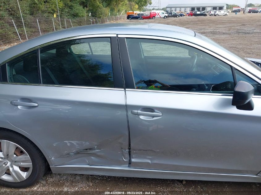2017 Subaru Legacy 2.5I VIN: 4S3BNAA63H3021700 Lot: 43259816
