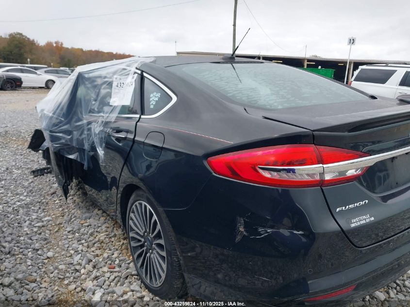 2018 Ford Fusion Hybrid Titanium VIN: 3FA6P0RU2JR283536 Lot: 43259824