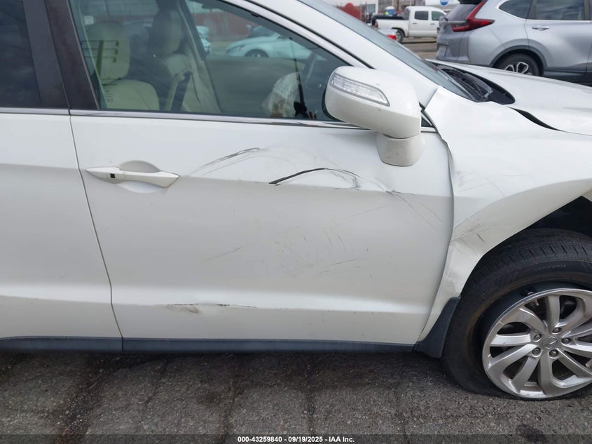 2017 Acura Rdx 3.5 Acurawatch Plus Package White Lot 111043259840 Vin 5J8TB3H33HL009164
