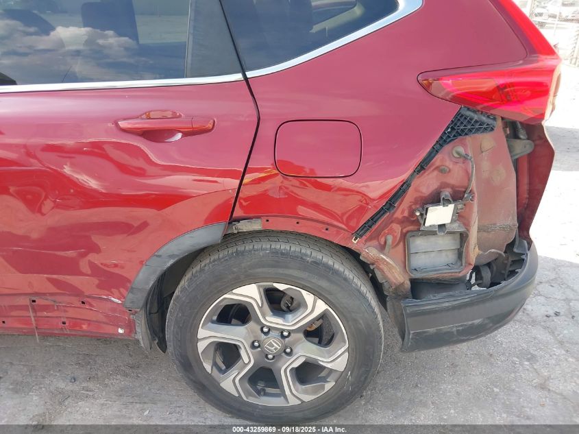 2018 Honda Cr-V Ex VIN: 5J6RW1H55JL010240 Lot: 43259869