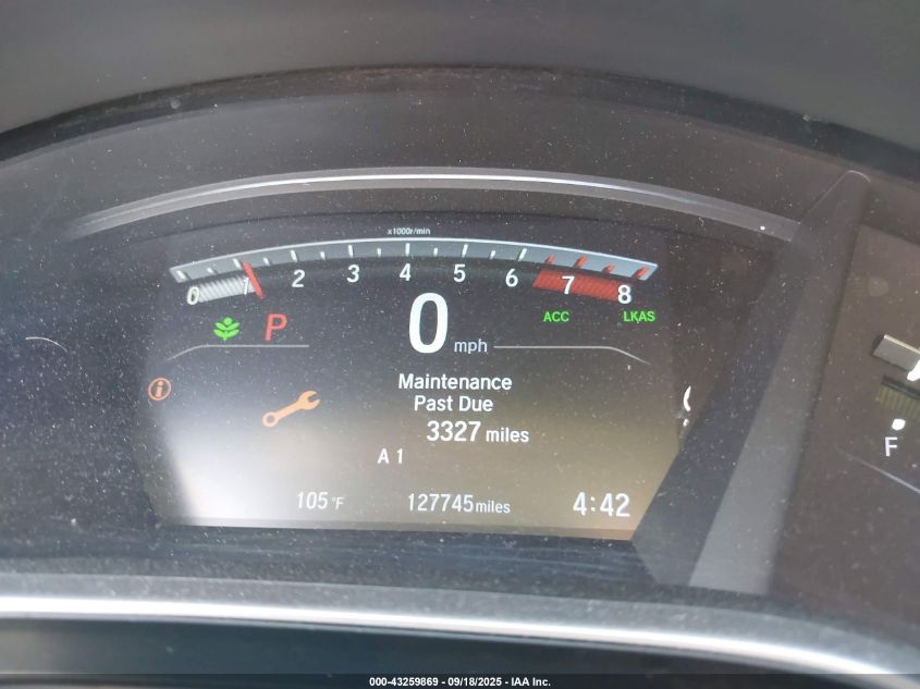 2018 Honda Cr-V Ex VIN: 5J6RW1H55JL010240 Lot: 43259869